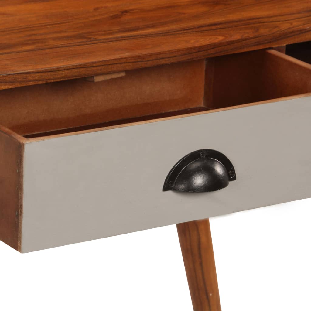 Birou De Scris, 110X50X90 Cm, Lemn Masiv De Acacia