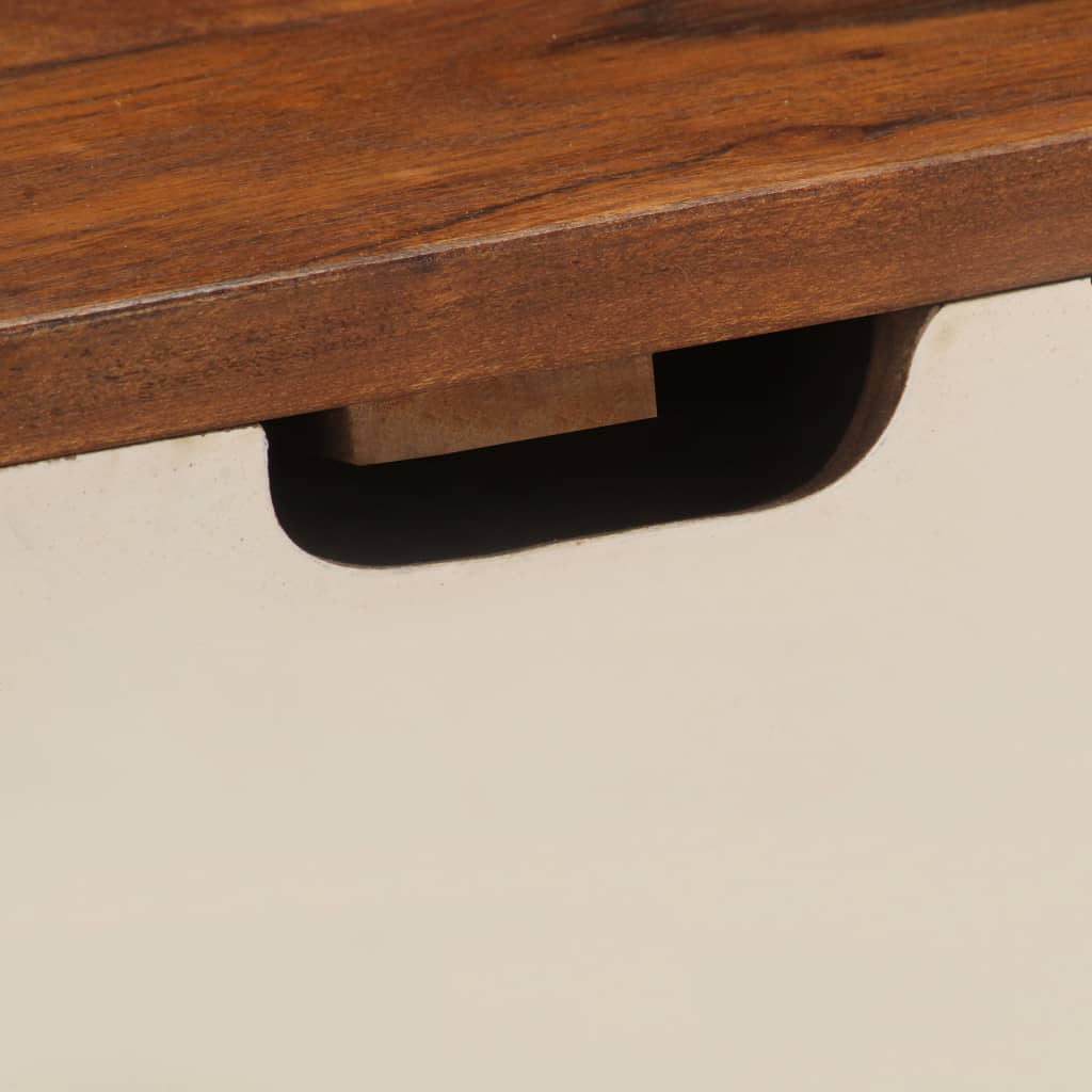 Birou De Scris, 110X50X90 Cm, Lemn Masiv De Acacia