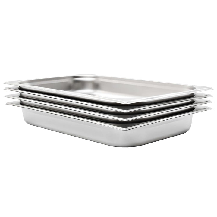 Recipiente Gastronorm 2 Buc. Gn 1/1 150 Mm Oțel Inoxidabil