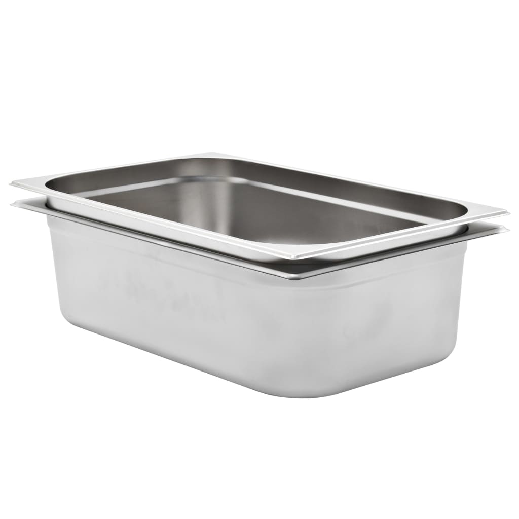 Recipiente Gastronorm 2 Buc. Gn 1/1 150 Mm Oțel Inoxidabil