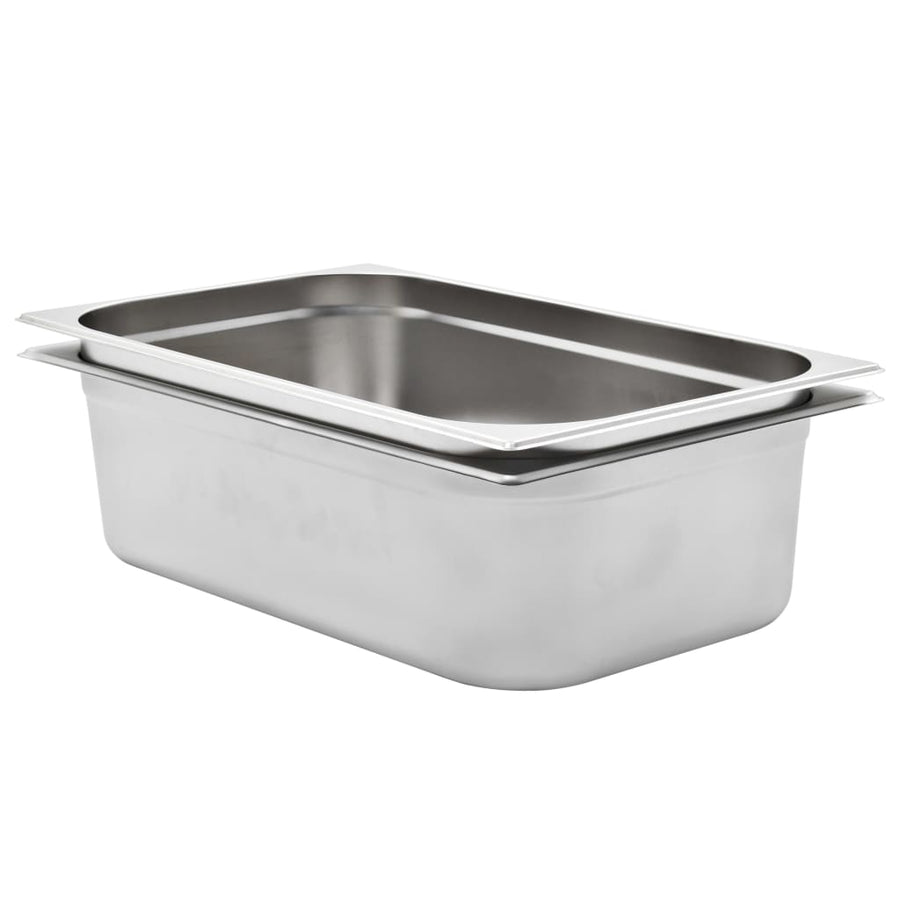 Recipiente Gastronorm 2 Buc. Gn 1/1 150 Mm Oțel Inoxidabil