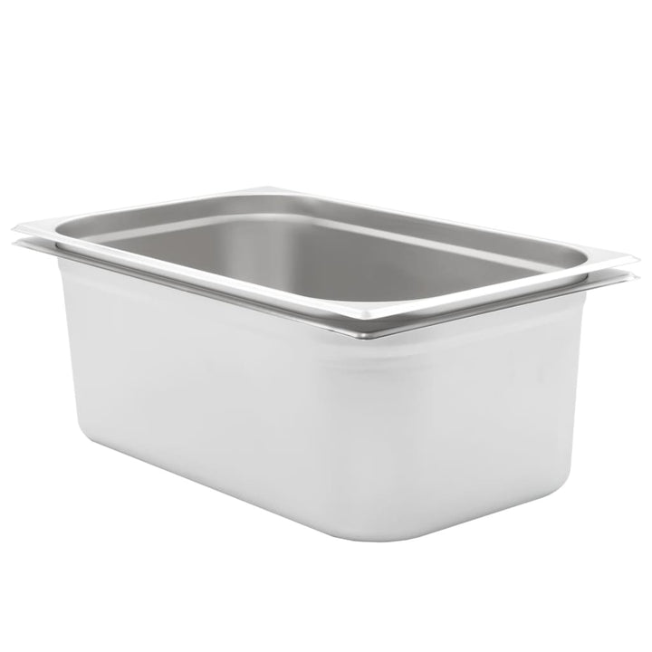 Recipiente Gastronorm 2 Buc. Gn 1/1 150 Mm Oțel Inoxidabil
