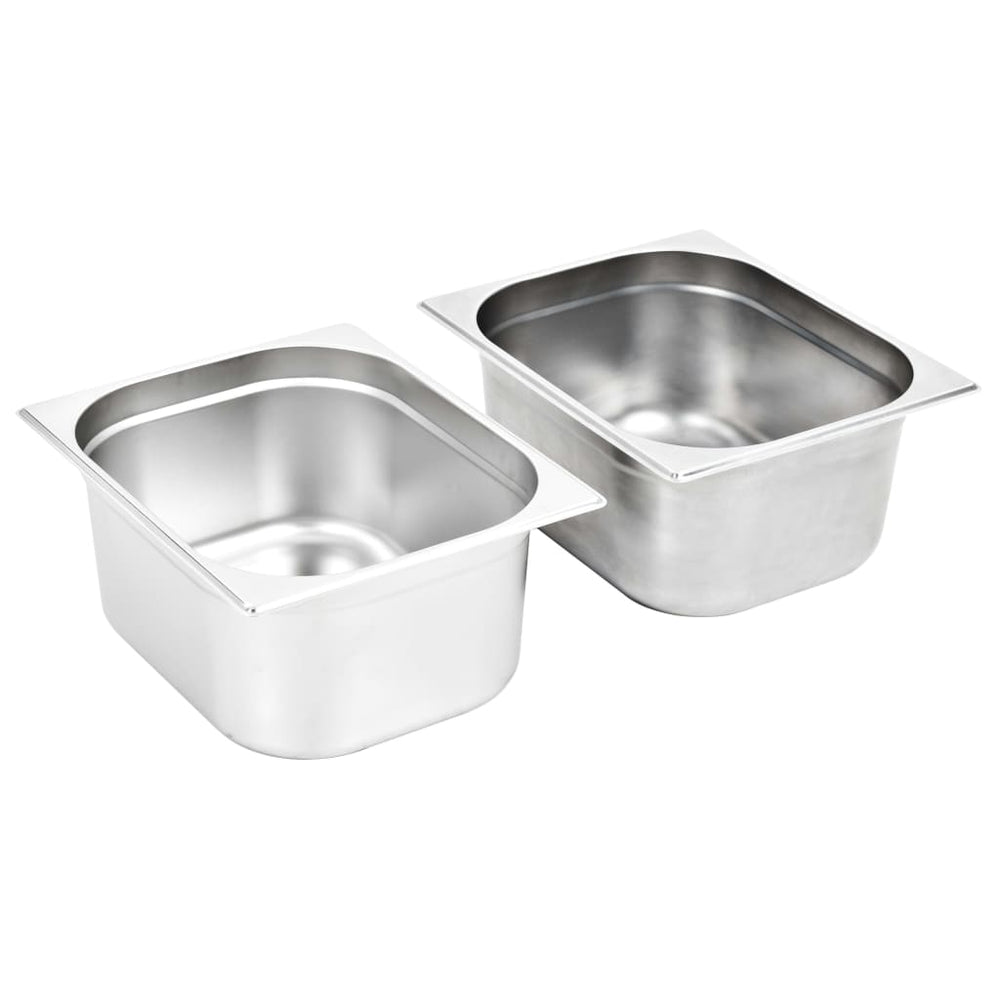 Recipiente Gastronorm 2 Buc. Gn 1/2 150 Mm Oțel Inoxidabil