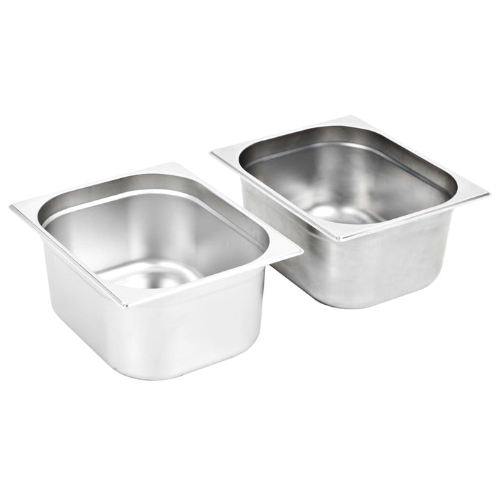 Recipiente Gastronorm 2 Buc. Gn 1/2 150 Mm Oțel Inoxidabil