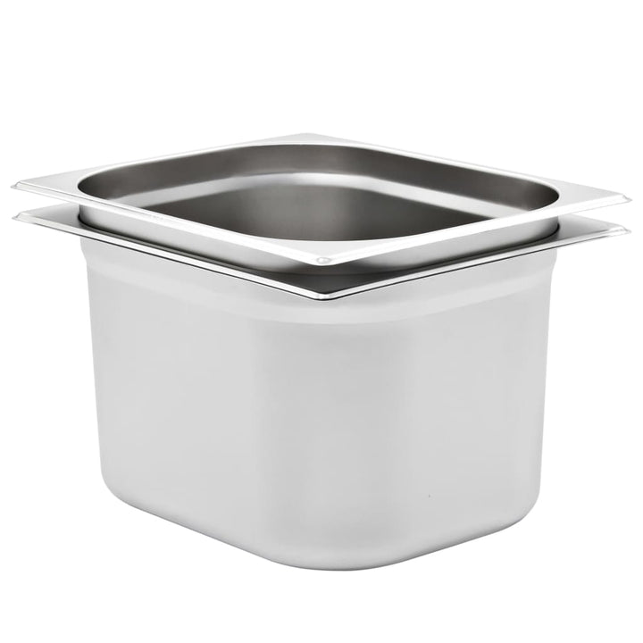 Recipiente Gastronorm 2 Buc. Gn 1/2 150 Mm Oțel Inoxidabil