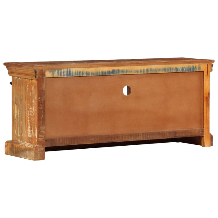 Comodă Tv, 110 X 30 X 45 Cm, Lemn Masiv Reciclat