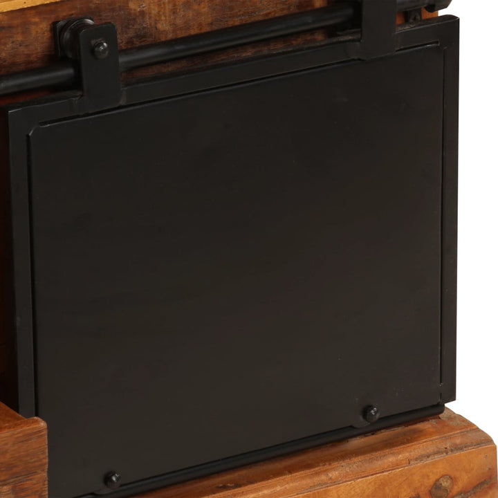 Comodă Tv, 110 X 30 X 45 Cm, Lemn Masiv Reciclat