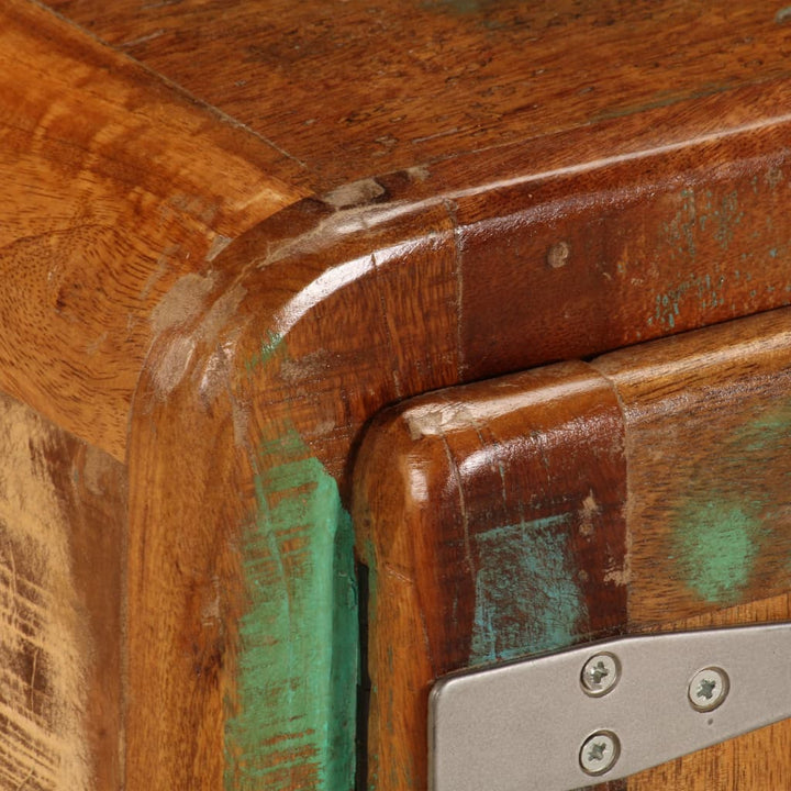 Comodă Tv, 120 X 30 X 36 Cm, Lemn Masiv Reciclat