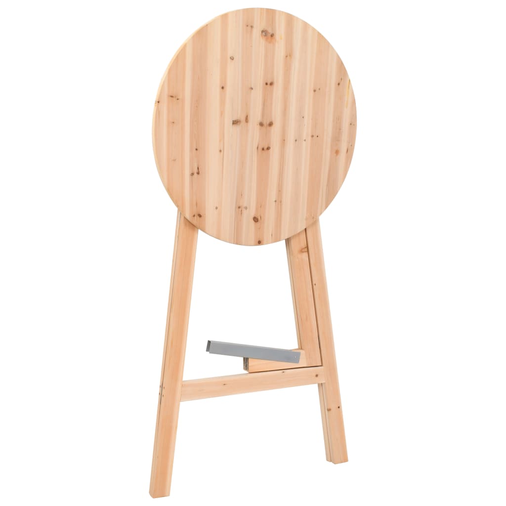 Masă De Bar Pliabilă, 78 Cm, Lemn De Brad