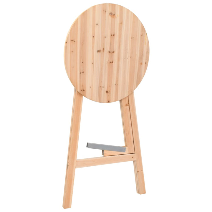 Masă De Bar Pliabilă, 78 Cm, Lemn De Brad