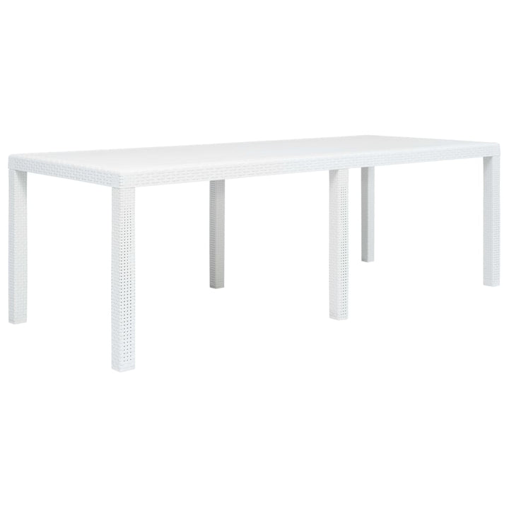 Masă De Grădină, , , Plastic, Aspect Ratan