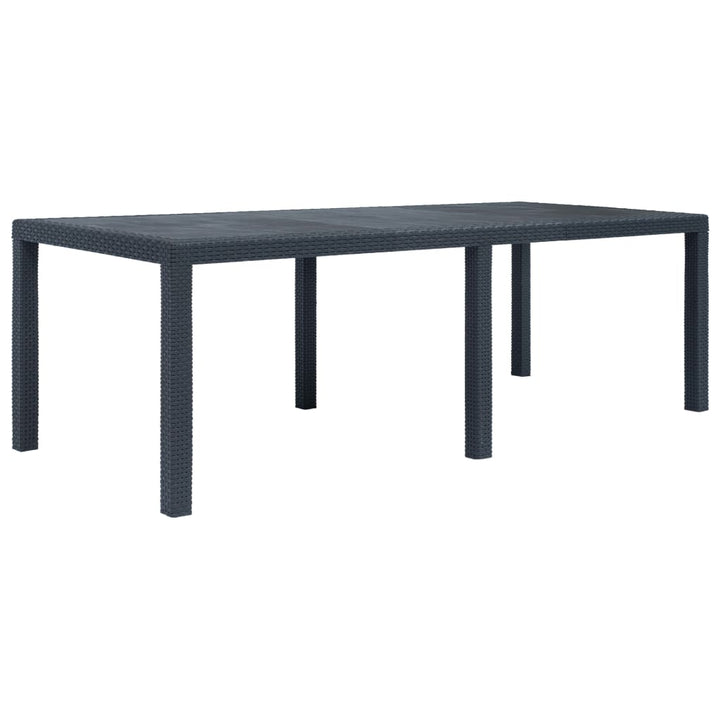 Masă De Grădină, , , Plastic, Aspect Ratan