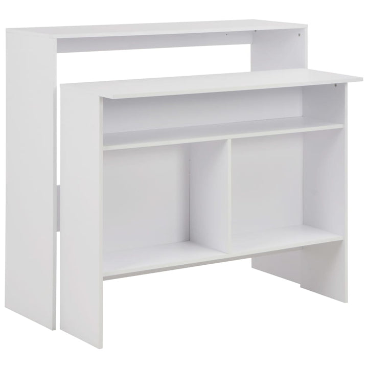 Masă De Bar Cu 2 Blaturi, , 130X40X120 Cm