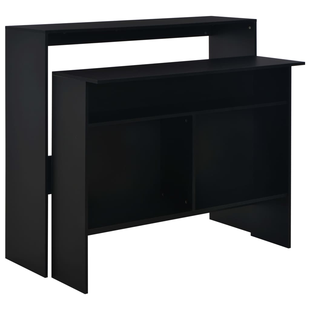 Masă De Bar Cu 2 Blaturi, , 130X40X120 Cm