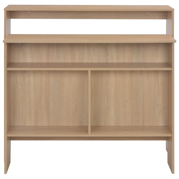 Masă De Bar Cu 2 Blaturi, , 130X40X120 Cm