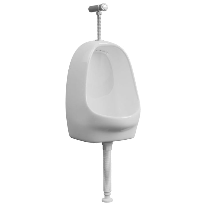Pisoar De Perete Cu Supapă Pentru Spălare, , Ceramică