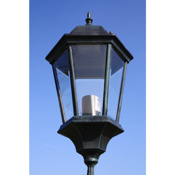 Felinar Brighton Cu 3 Brațe 230 Cm Verde Închis/Negru