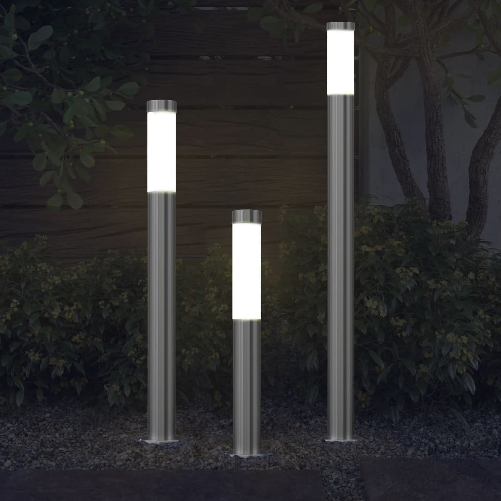 Set De 3 Lămpi Pentru Grădină Rsv Verticale 230 V