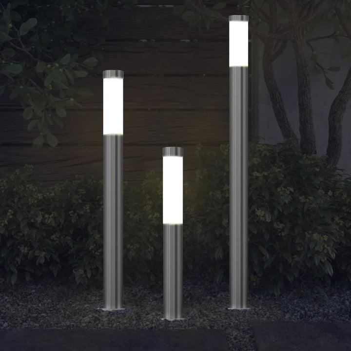 Set De 3 Lămpi Pentru Grădină Rsv Verticale 230 V