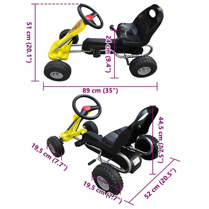 Kart Cu Pedale Go Kart,