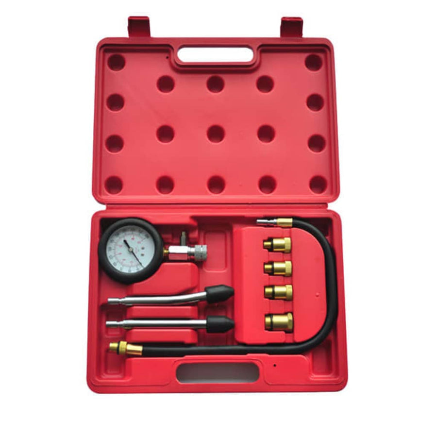 Kit De Testare A Compresiei Pentru Motor Pe Benzină, 9 Piese