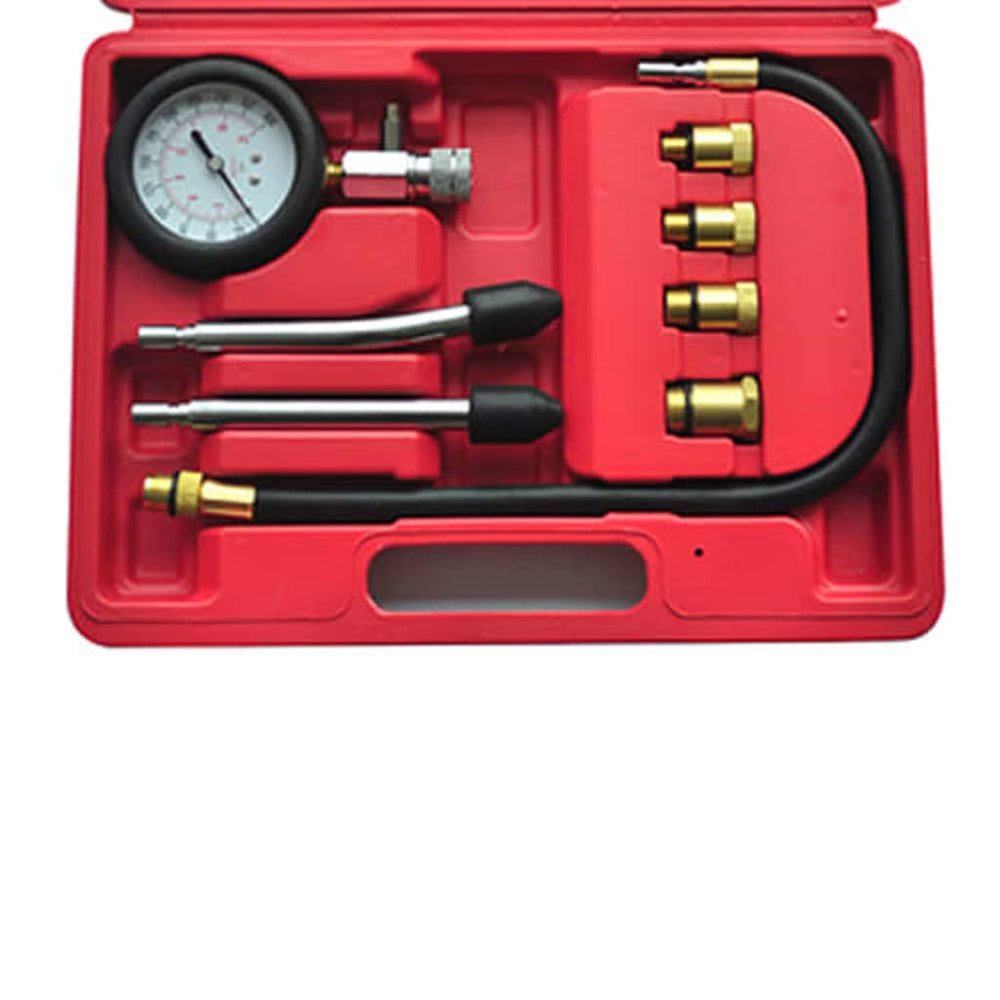 Kit De Testare A Compresiei Pentru Motor Pe Benzină, 9 Piese