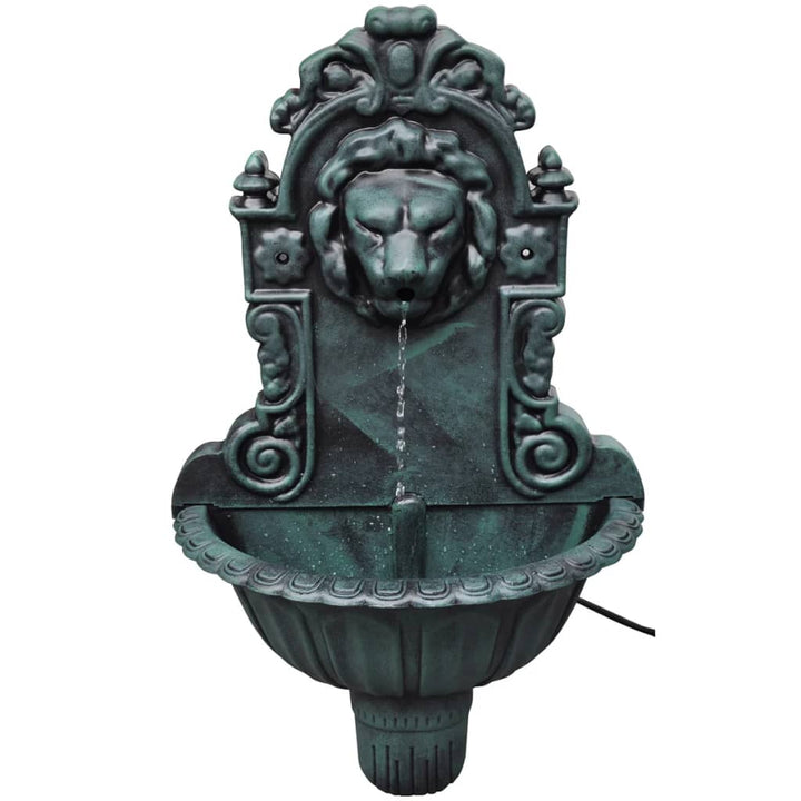Fântână De Perete Cu Design Cap De Leu