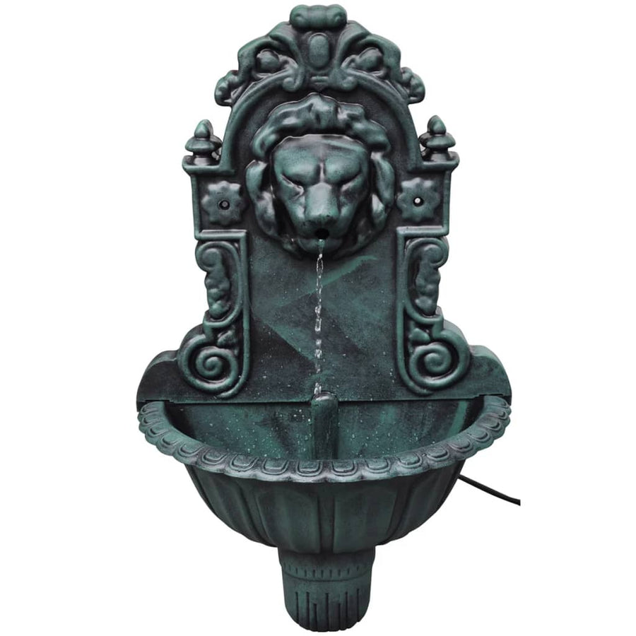 Fântână De Perete Cu Design Cap De Leu