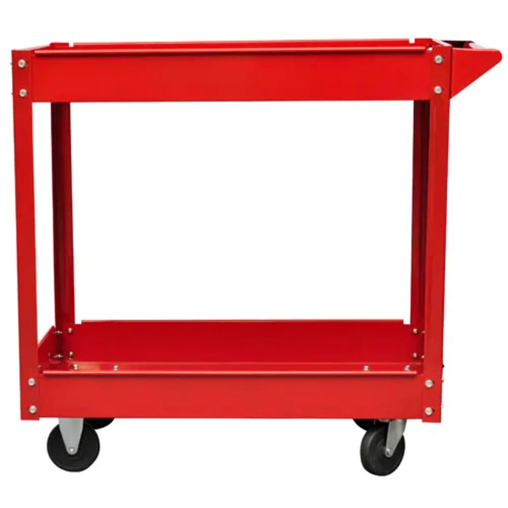 Cărucior Pentru Scule De Atelier, 2 Buc., 100 Kg, 2 Rafturi