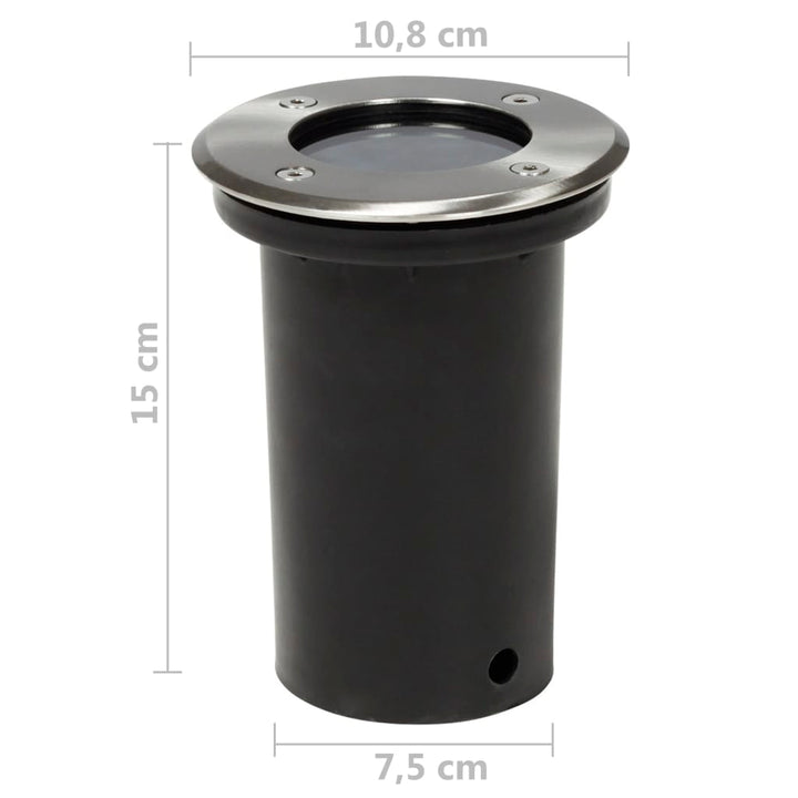Corpuri De Iluminat Pentru Sol, Exterior, E, 12 Buc.