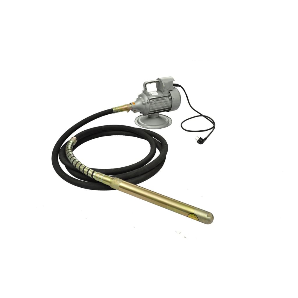 Motor Vibrator Pentru Beton 220 V 50 Hz 1500 W, Furtun 6 M