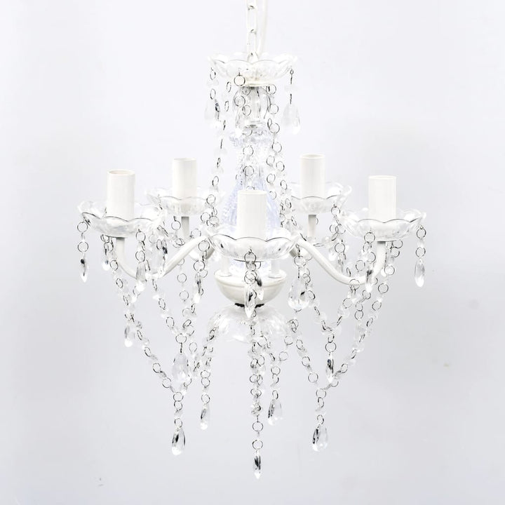 Lustră De Cristal, 5 Becuri,
