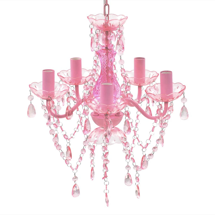 Lustră De Cristal, 5 Becuri,