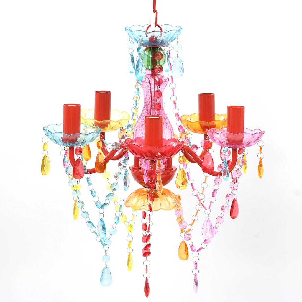 Lustră De Cristal, 5 Becuri,