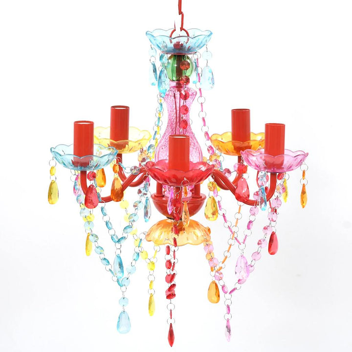Lustră De Cristal, 5 Becuri,