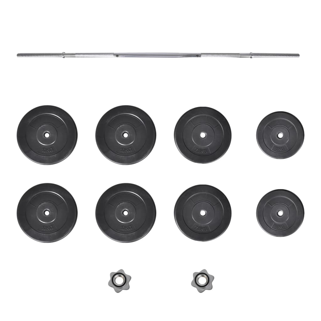Set Halteră Cu Greutăți, 60 Kg
