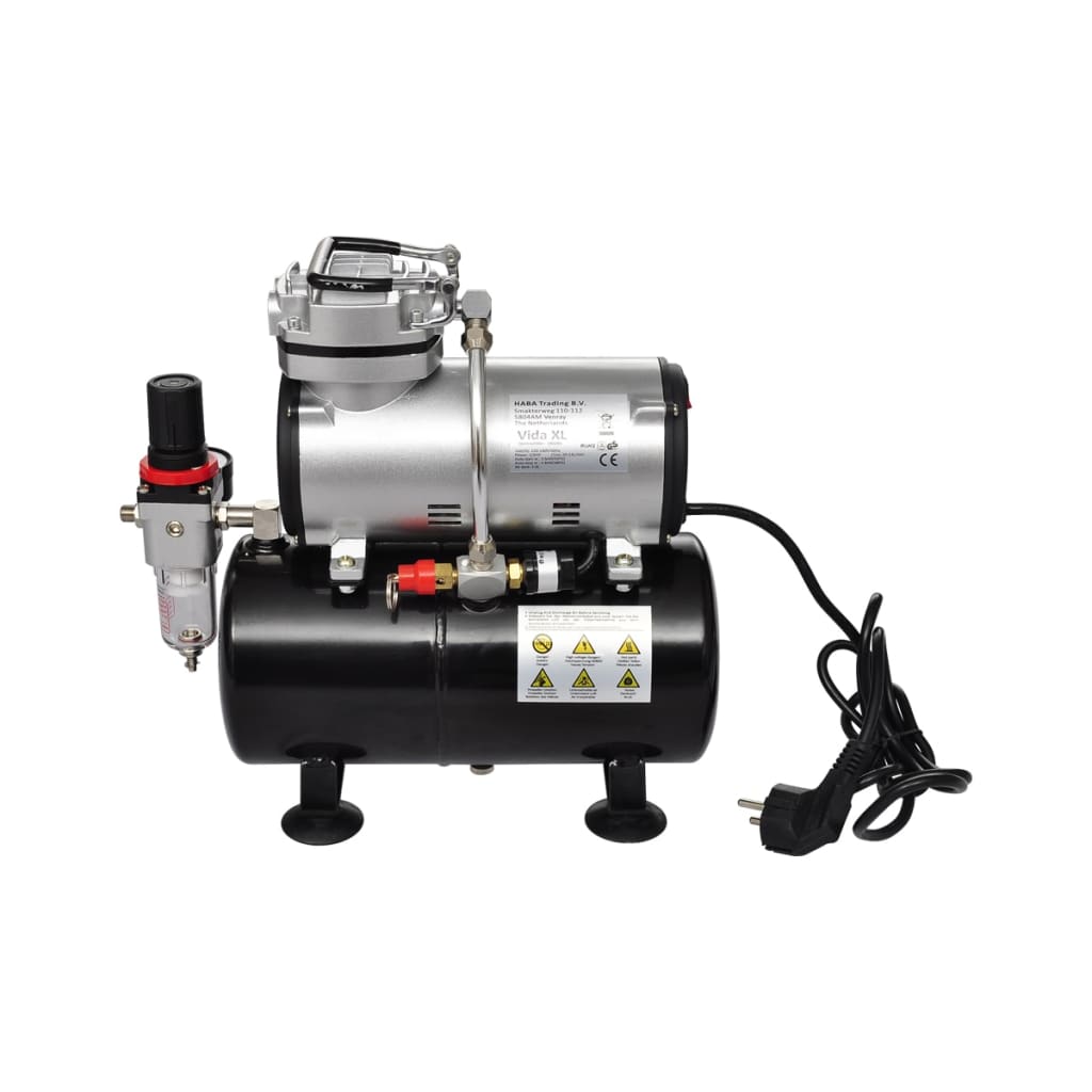 Airbrush Set Compresor Aerograf Cu 2 Pistoale