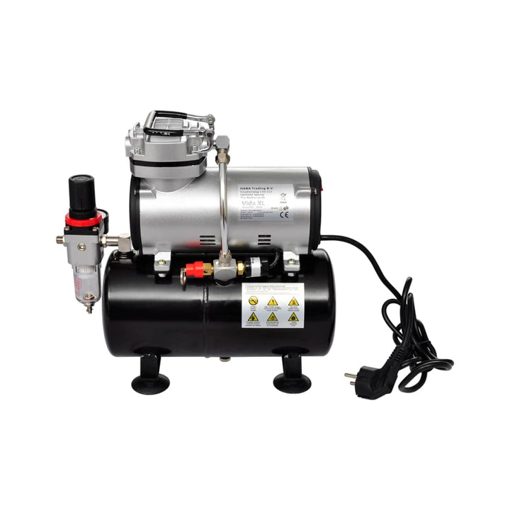Airbrush Set Compresor Aerograf Cu 2 Pistoale