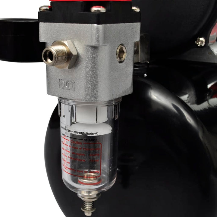 Airbrush Set Compresor Aerograf Cu 2 Pistoale