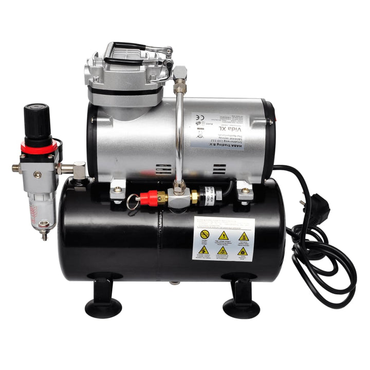 Set Compresor Aerograf Cu 3 Pistoale