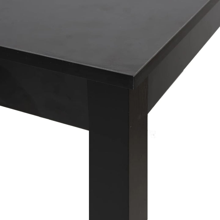 Masă De Bar Din Mdf, Negru, 55 X 55 X 107 Cm