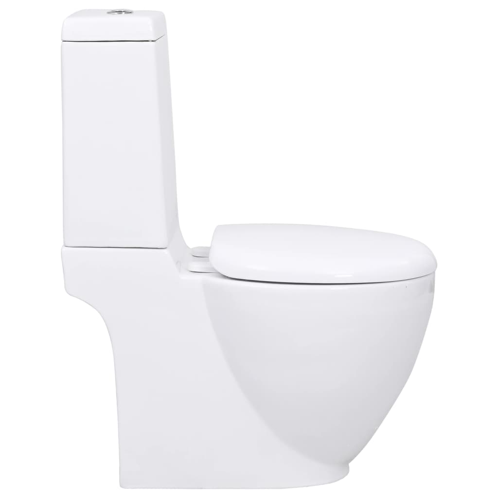 Toaletă, , Ceramică, Flux De Apă În Spate