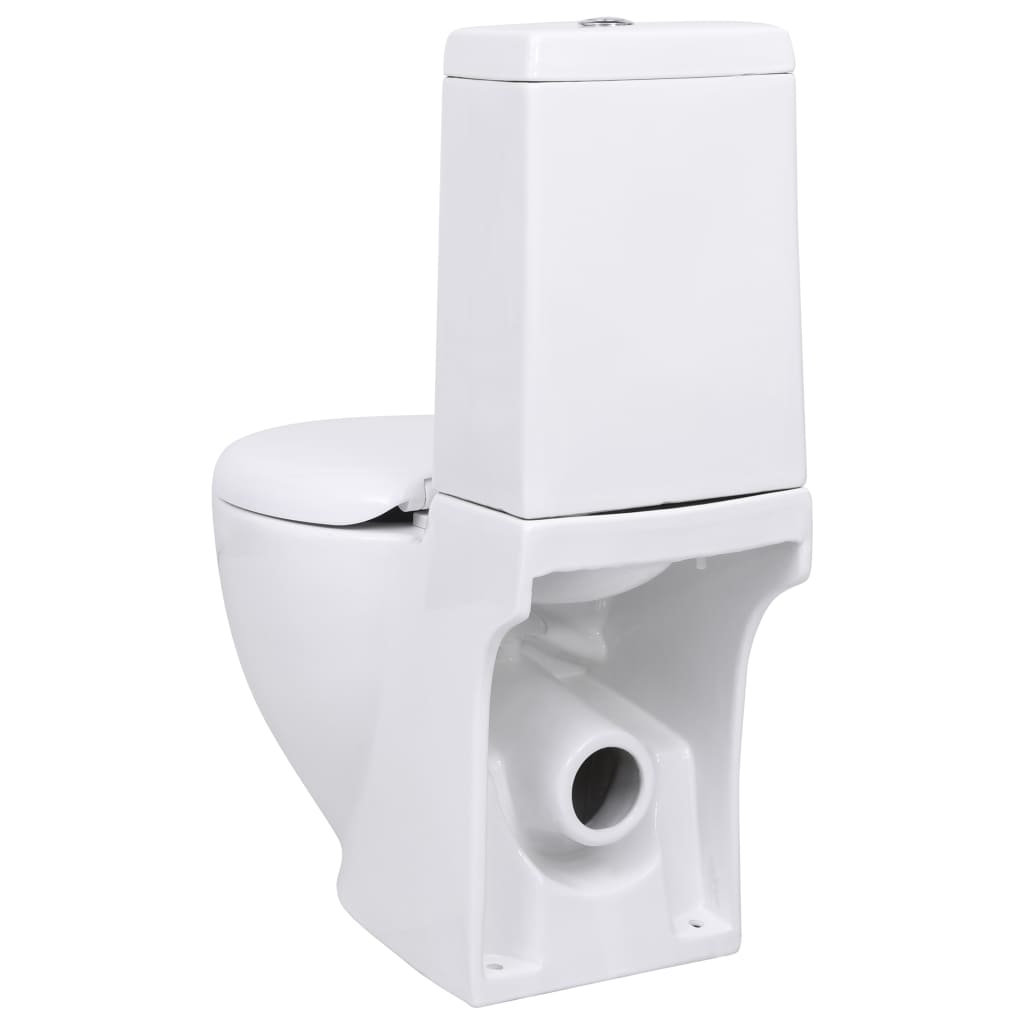 Toaletă, , Ceramică, Flux De Apă În Spate