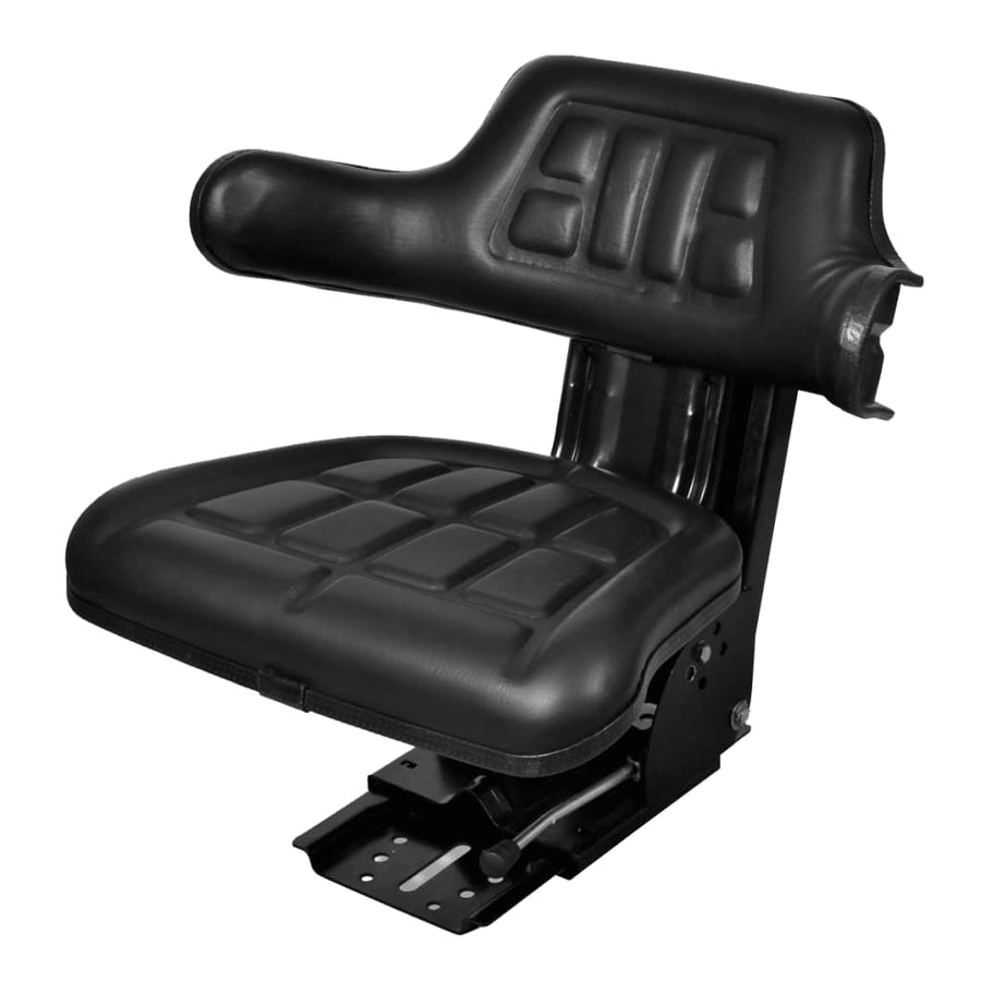 Scaun De Tractor Cu Suspensie, Negru