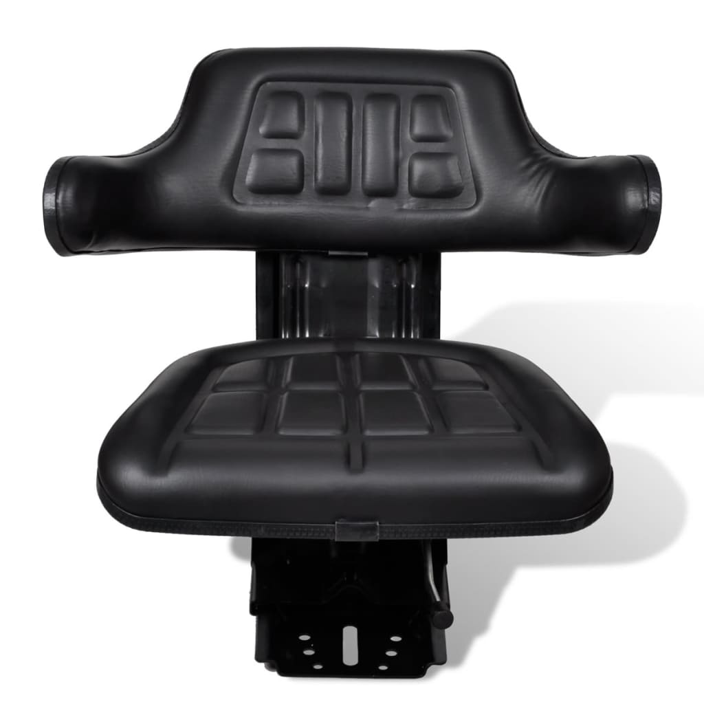 Scaun De Tractor Cu Suspensie, Negru