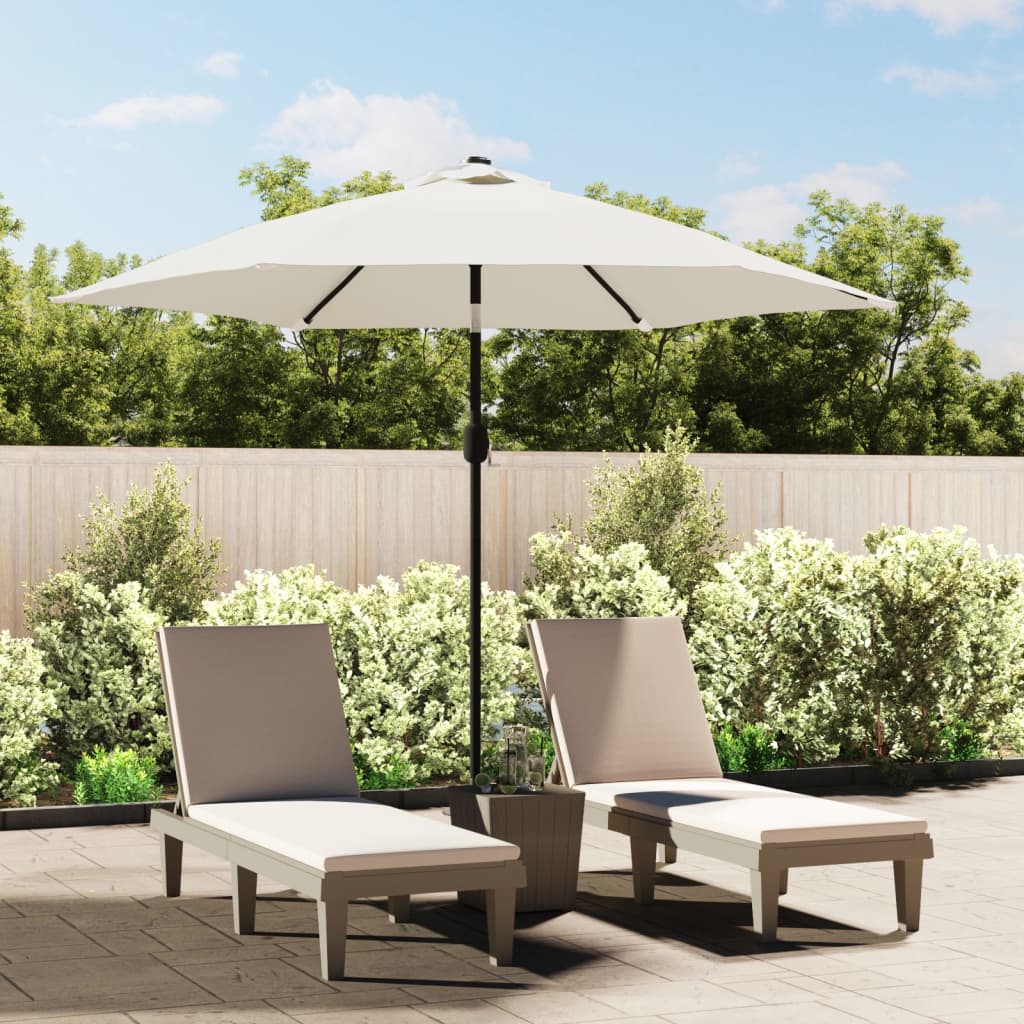 Umbrelă De Soare De Exterior, Stâlp Din Metal, 300 Cm,