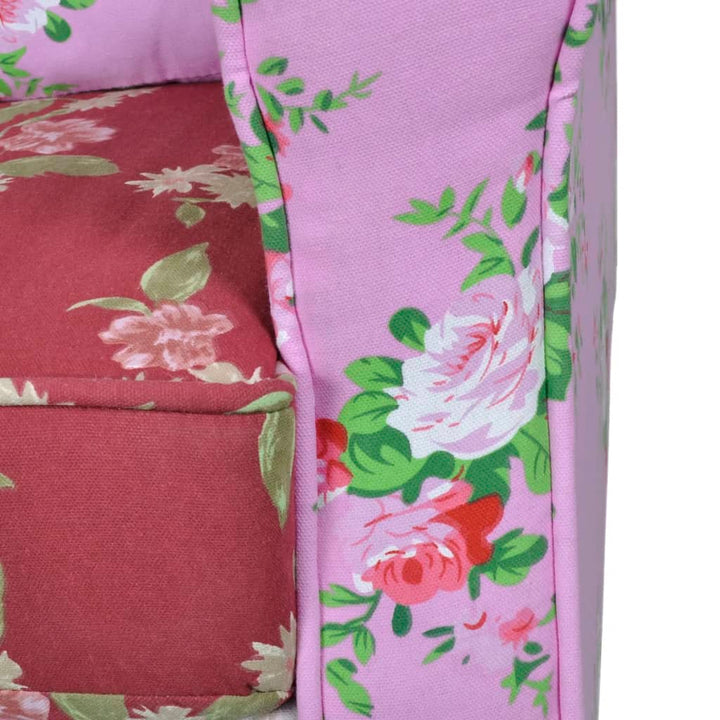 Fotoliu Cu Design Petice, Material Textil
