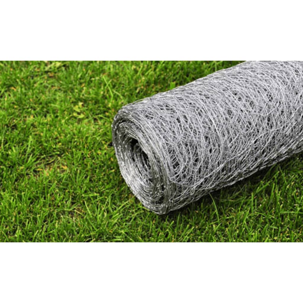 Plasă De Sârmă Găini, , 25 X 0,75 M, Oțel Galvanizat