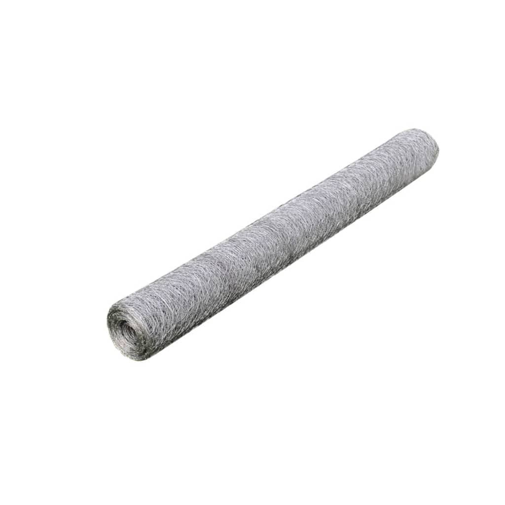 Plasă De Sârmă Găini, , 25 X 0,75 M, Oțel Galvanizat