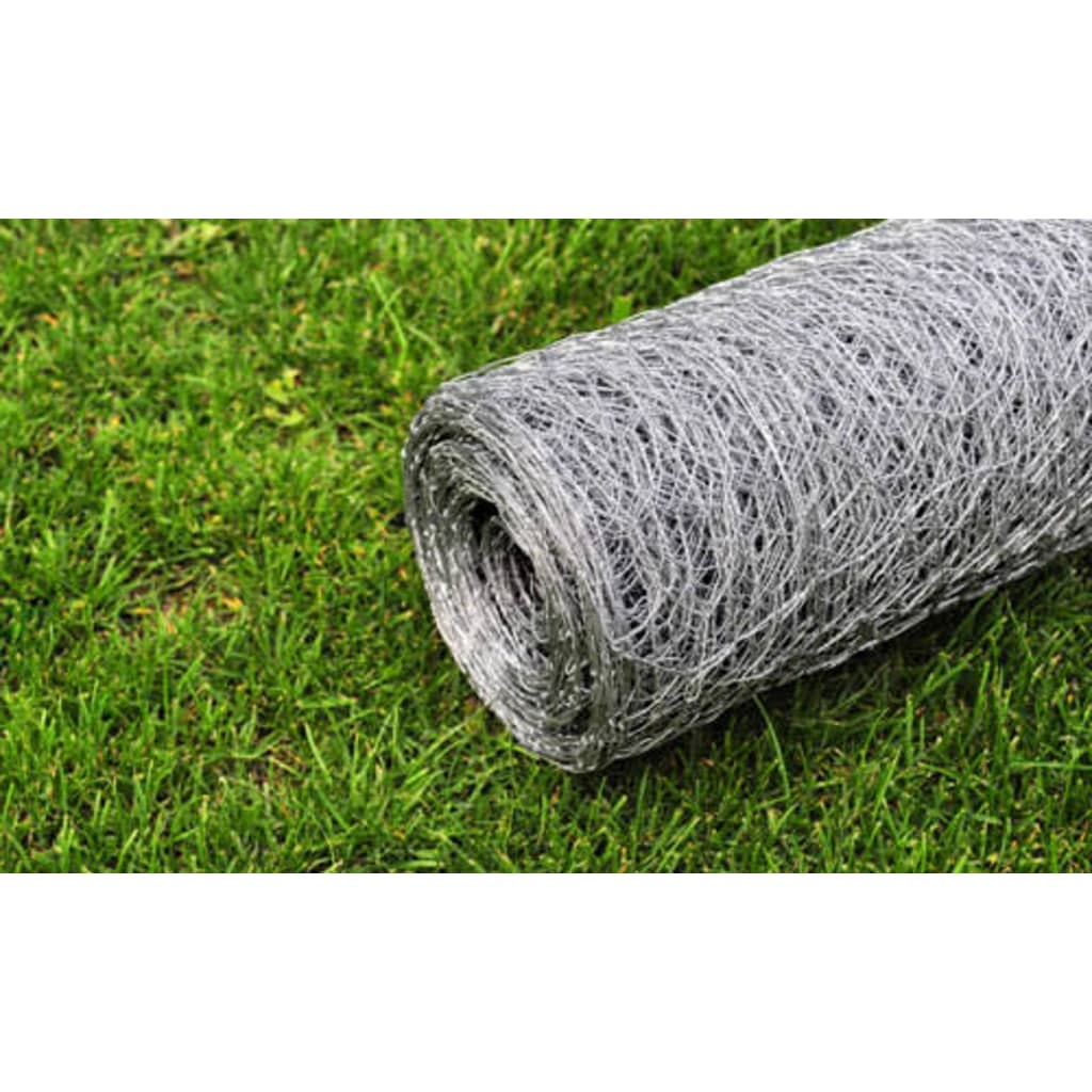 Plasă De Sârmă Găini, , 25 X 0,75 M, Oțel Galvanizat